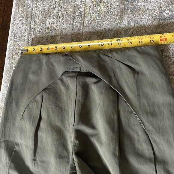 3.1 Phillip Lim Green Folded Front Pant - Picture 10 of 14